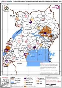 Map of fistula treatment and surgeons