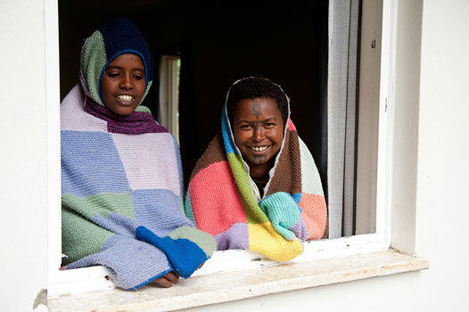 Patientes de la fistule à l'hôpital de Hamlin en Ethiopie.
